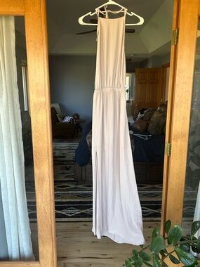 Show Me Your MuMu Blush Pink Halter Maxi Dress